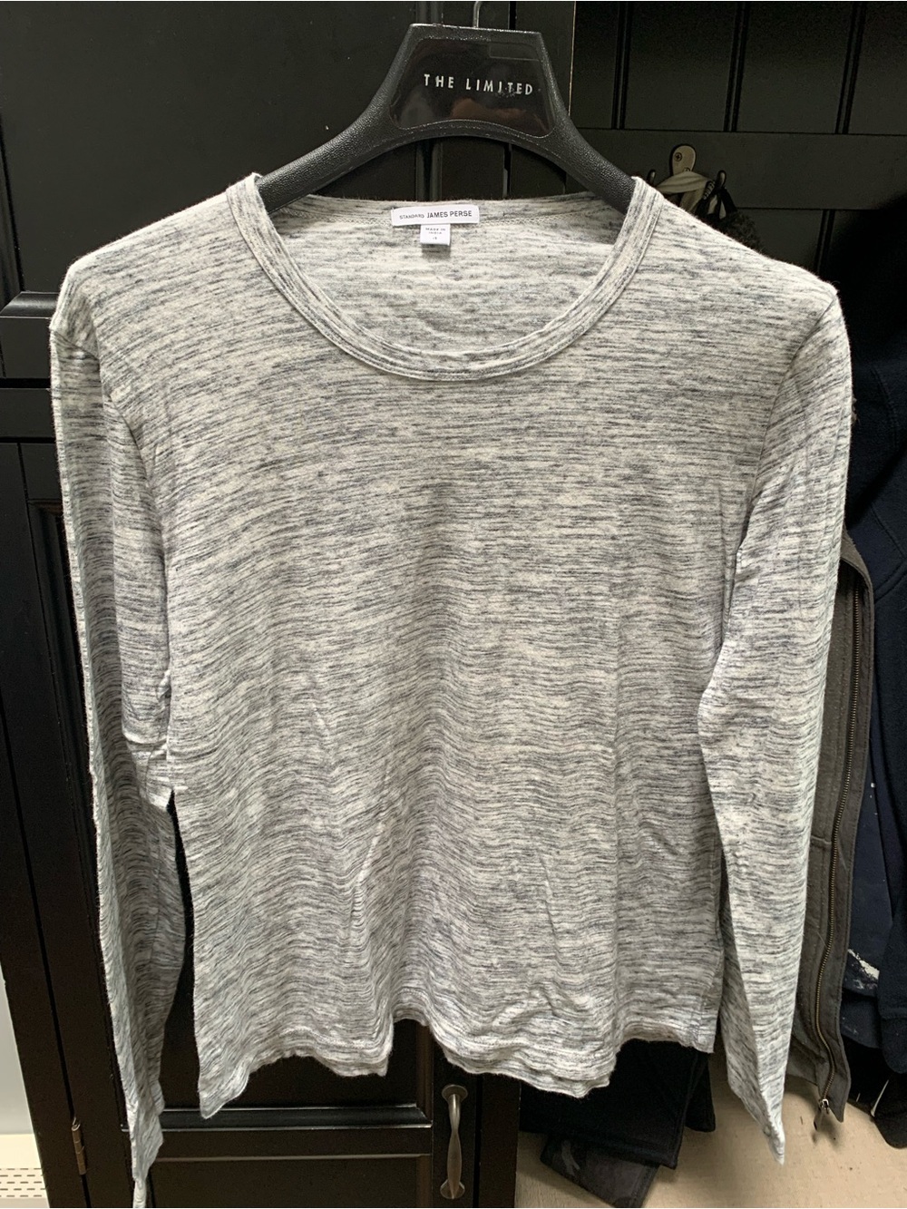 James Perse Standard long sleeve shirt size 4-L